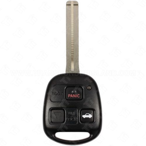 Lexus Remote head key 3 Button HYQ1512V Panic / Triangle / Trunk