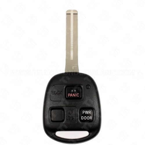 Lexus Remote head key 3 Button HYQ12BBT Power lift button