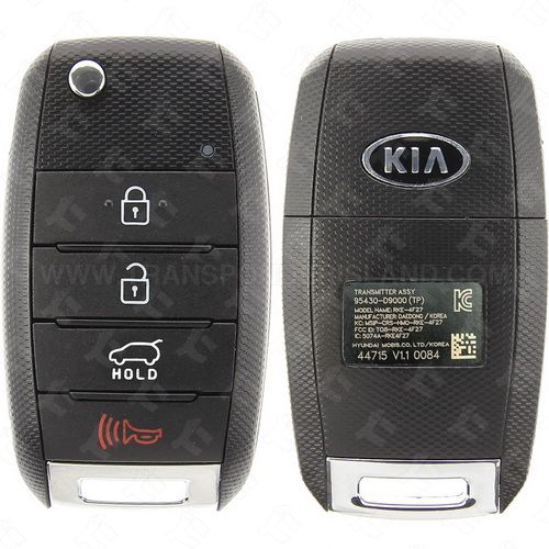 [TIK-KIA-86] Kia Remote head key 4 Button TQ8-RKE-4F27
