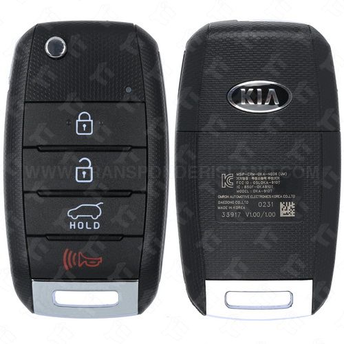 [TIK-KIA-65] Kia Remote head key 4 Button OSLOKA-910T