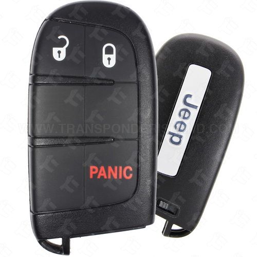 [TIK-JEP-32] Jeep Smart - Intelligent Key 3 Button - M3N-40821302---Must Have Part# 68143502AC