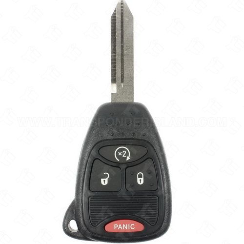 Jeep Remote head key 4 Button OHT692713AA