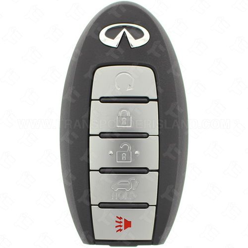 [TIK-INF-34] Infiniti Smart - Intelligent Key 5 Button Hatch / Remote Start - FCC: KR5S180144014 PART # 285E3-9NA5A