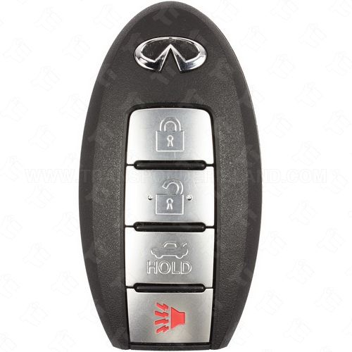 [TIK-INF-23] Infiniti Smart - Intelligent Key 4 Button Trunk - FCC: KBRTN001 PART # 285E3-AC70D