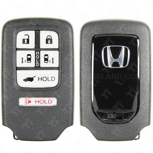 [TIK-HON-57] Honda Smart - Intelligent Key 6 Button Hatch / Power Doors - FCC-KR5V1X