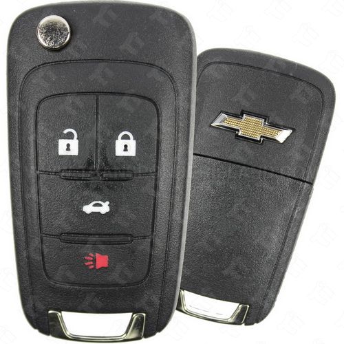 [TIK-GM-40] Buick Chevrolet and GMC Remote Flip key 3, 4, 5 Button