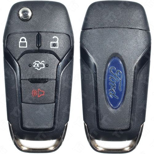 Ford Remote head key 4 Button Trunk