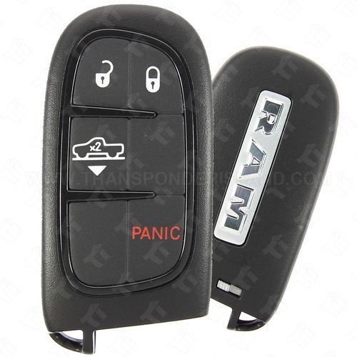 [TIK-DOG-65] Dodge Smart - Intelligent Key 4 Button Suspension - GQ4-54T---P/N 68159656AG