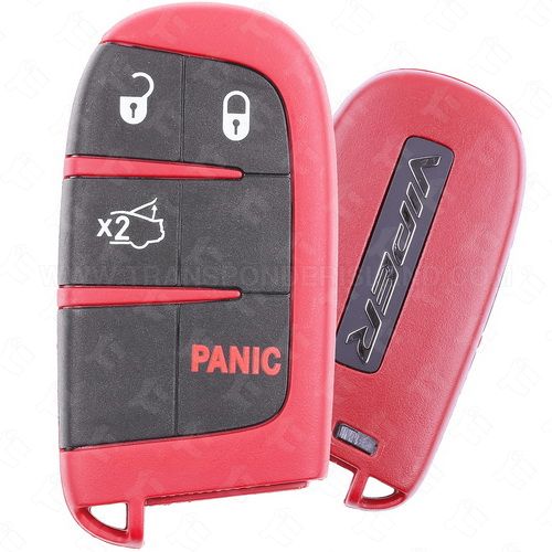 Dodge Smart - Intelligent Key 4 Button Trunk - M3N-40821302---Must Have Part# 05035395AA