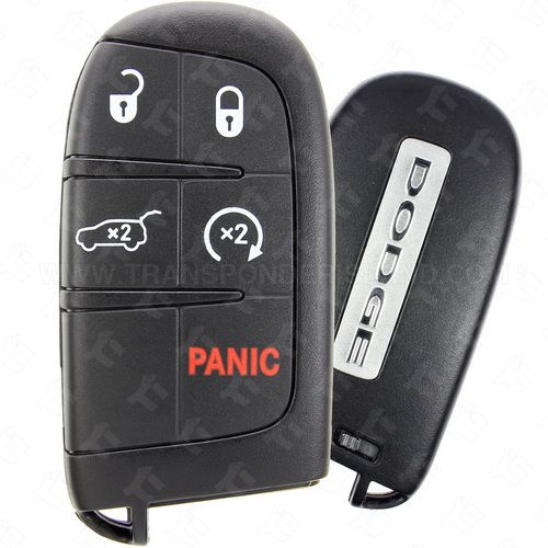 [TIK-DOG-56] Dodge Smart - Intelligent Key 5 Button Hatch / Remote Start - M3N-40821302---Must Have Part# 68150061AC