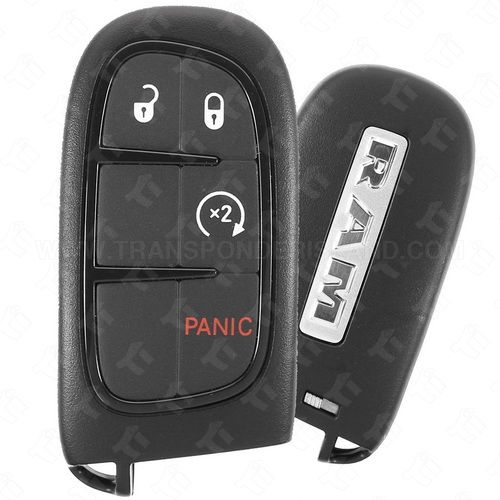 Dodge Smart - Intelligent Key 4 Button Remote Start - GQ4-54T---P/N 56046956AG
