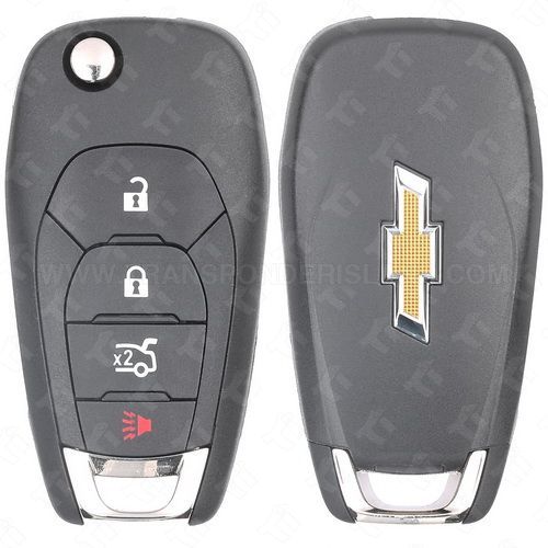 [TIK-CHV-74] Chevrolet Remote head key 4 Button FCC LXP-T003