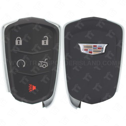 [TIK-CAD-55] Cadillac Smart - Intelligent Key 5 Button Trunk / Remote Start - HYQ2EB