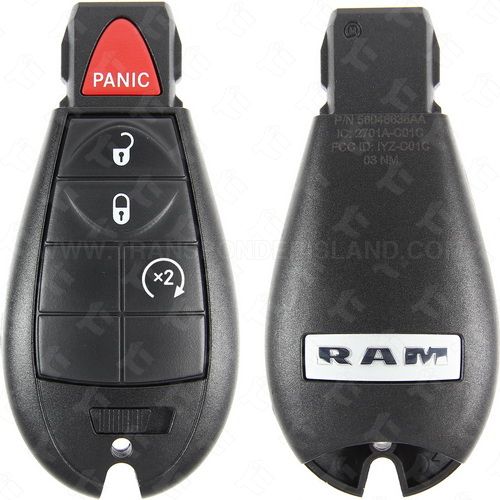 Ram Fobik Key 4B Remote Start - GQ4-53T