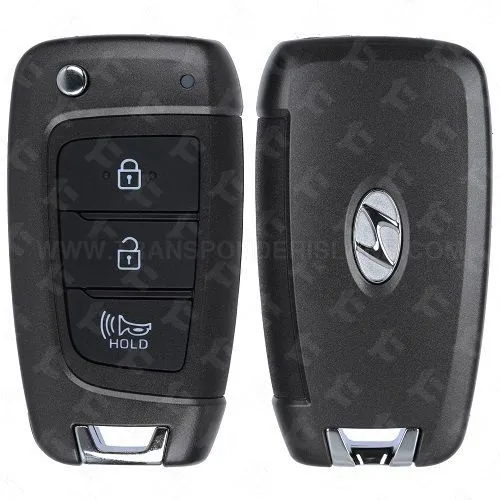 Hyundai 3B Remote Flip Key w/ Transponder - SY5IGRGE03 KK12