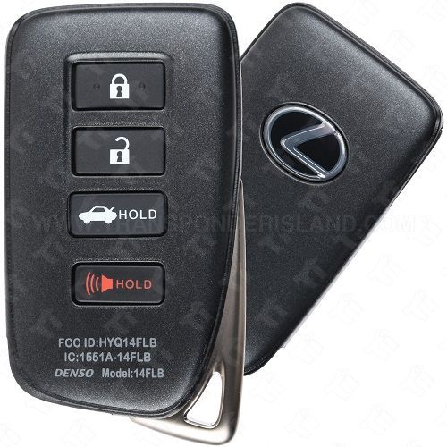 Lexus Smart Key 4B Trunk - HYQ14FLB A8/A9 chip | KeyBooth