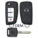 Nissan Remote head key 3 Button CWTWB1G767
