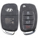 Hyundai Remote flip key 4 Button Hatch TQ8-RKE-4F25